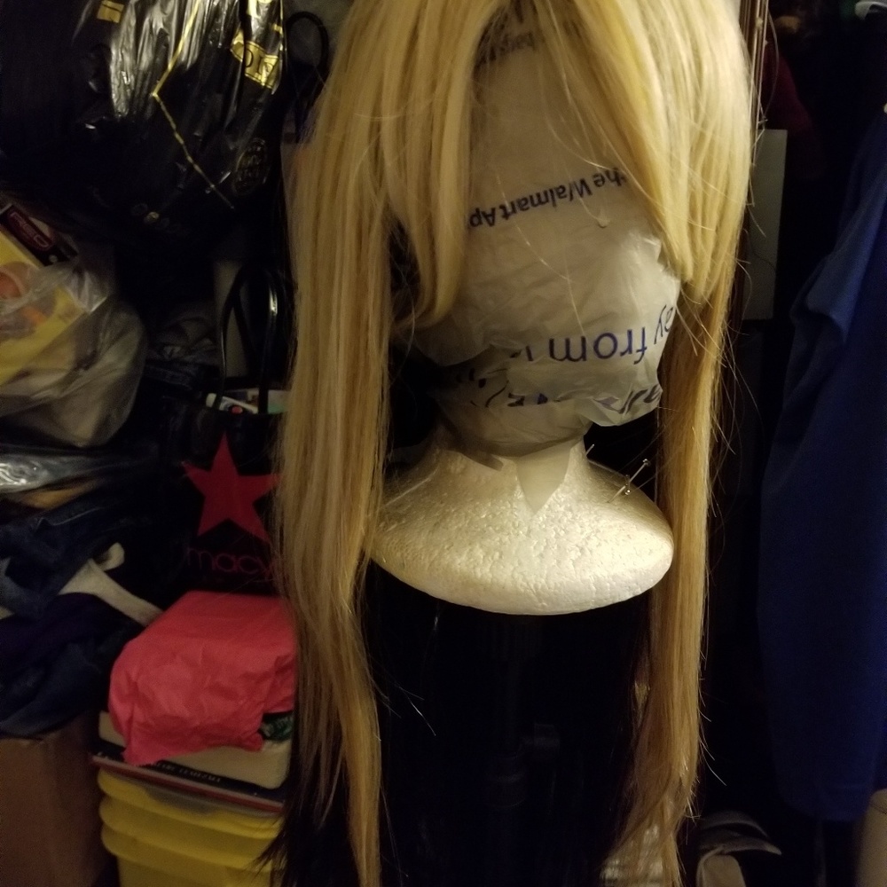 Lace front wig